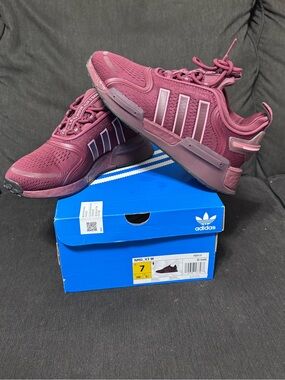 NEW WITH TAGS! Adidas NMD_V3 Burgandy